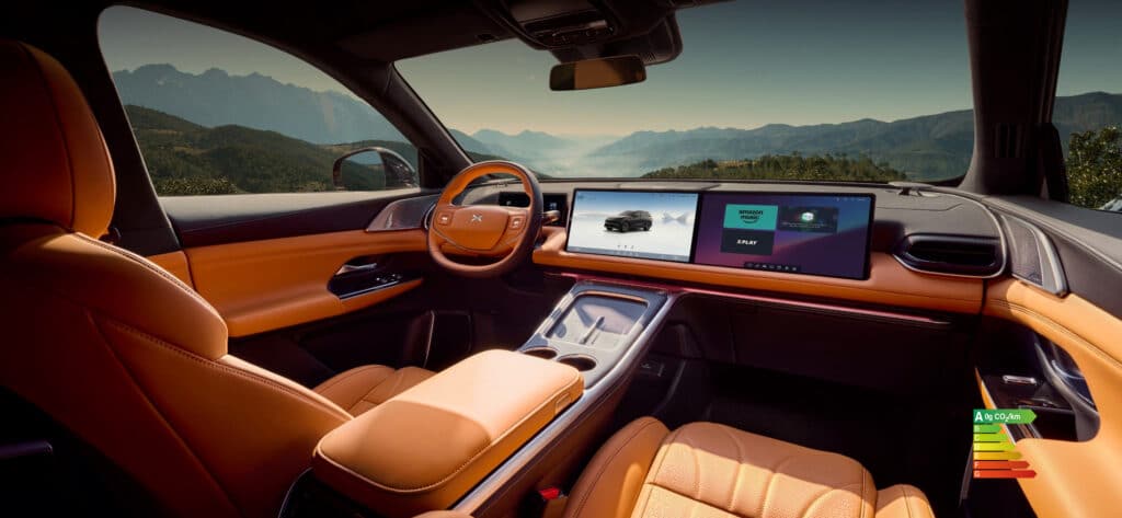 nouveau xpeng g9 intérieur