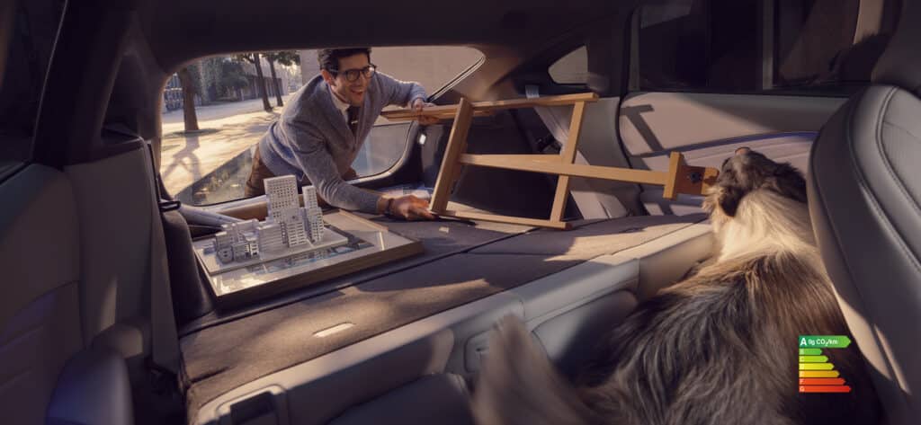 xpeng p7+ intérieur