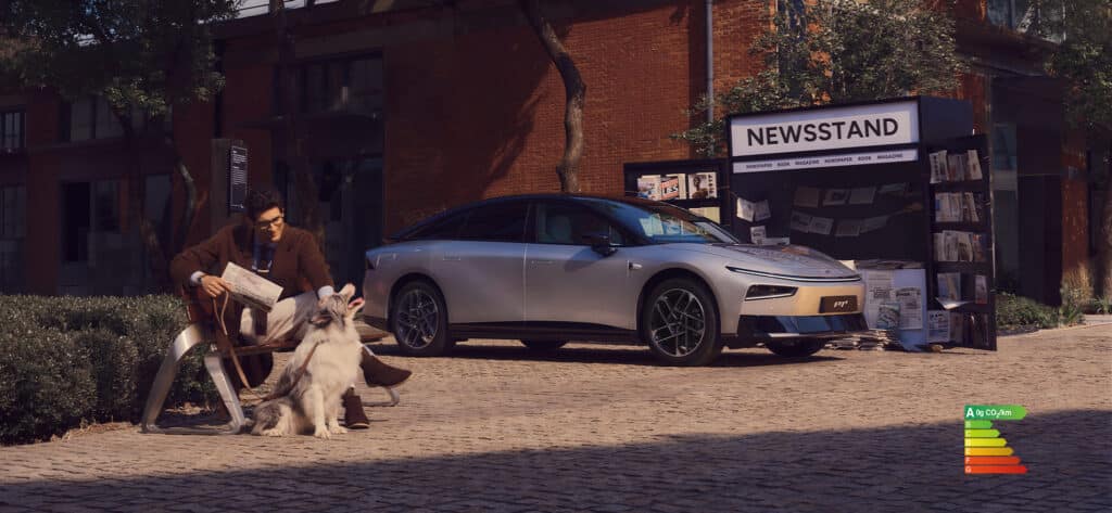 berline électrique XPENG